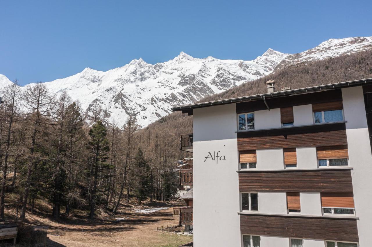 Haus Alfa Apartment Саас-Фее Екстериор снимка