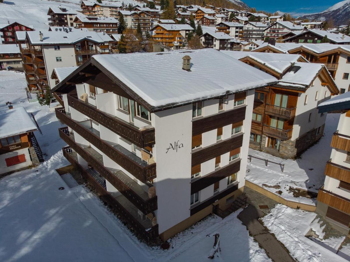Haus Alfa Apartment Саас-Фее Екстериор снимка